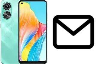 Configurer le courrier dans Oppo A78 4G