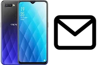 Configurer le courrier dans Oppo A7x