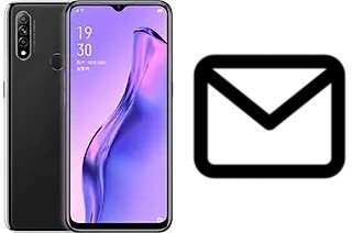 Configurer le courrier dans Oppo A8