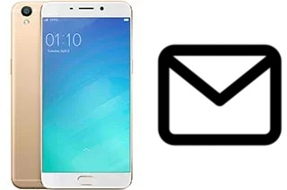 Configurer le courrier dans Oppo F1 Plus