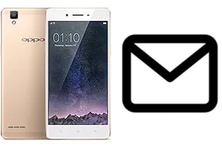 Configurer le courrier dans Oppo F1