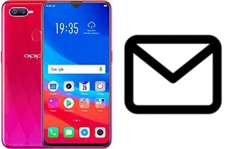 Configurer le courrier dans Oppo F9 (F9 Pro)