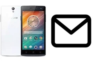 Configurer le courrier dans Oppo Find 5 Mini