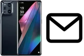 Configurer le courrier dans Oppo Find X3 Pro