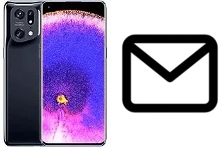 Configurer le courrier dans Oppo Find X5 Pro