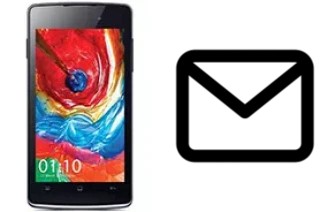 Configurer le courrier dans Oppo R1001 Joy