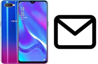 Configurer le courrier dans Oppo K1