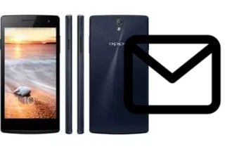 Configurer le courrier dans Oppo R6007