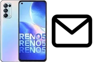 Configurer le courrier dans Oppo Reno5 4G