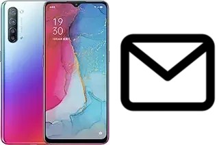 Configurer le courrier dans Oppo Reno3