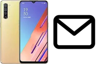 Configurer le courrier dans Oppo Reno3 A