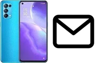 Configurer le courrier dans Oppo Find X3 Lite