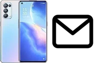 Configurer le courrier dans Oppo Reno5 Pro 5G