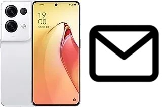 Configurer le courrier dans Oppo Reno8 Pro+