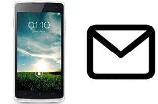 Configurer le courrier dans Oppo R2001 Yoyo