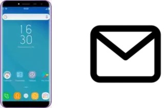 Configurer le courrier dans Oukitel C8 4G