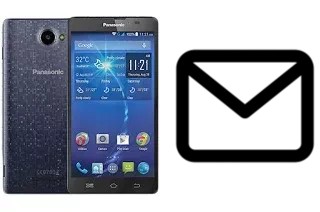 Configurer le courrier dans Panasonic P55