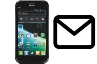 Configurer le courrier dans Philco PH501