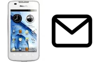 Configurer le courrier dans Philips D633