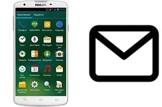 Configurer le courrier dans Philips I928