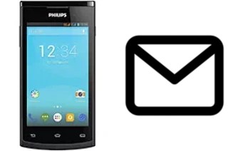 Configurer le courrier dans Philips S308