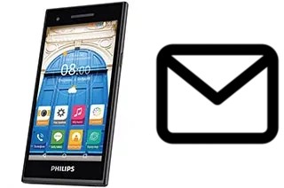 Configurer le courrier dans Philips S396