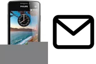 Configurer le courrier dans Philips T539