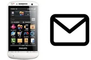 Configurer le courrier dans Philips T910