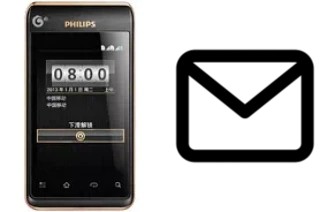 Configurer le courrier dans Philips T939