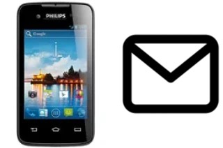 Configurer le courrier dans Philips W5510