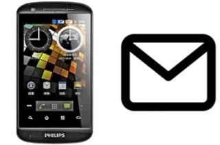 Configurer le courrier dans Philips W626