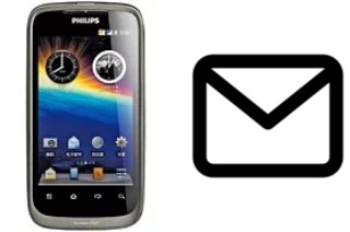 Configurer le courrier dans Philips W632