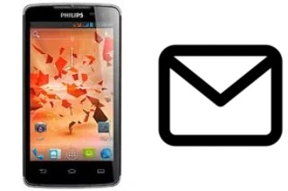 Configurer le courrier dans Philips W732