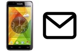 Configurer le courrier dans Philips W8355