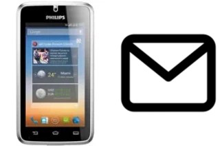 Configurer le courrier dans Philips W8500