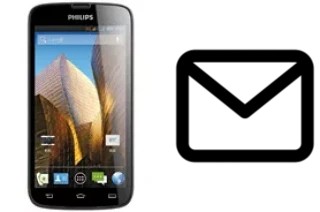 Configurer le courrier dans Philips W8560