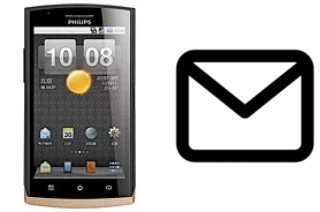 Configurer le courrier dans Philips W920