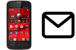 Configurer le courrier dans Prestigio MultiPhone 4055 Duo