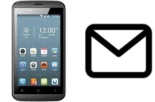 Configurer le courrier dans QMobile T50 Bolt