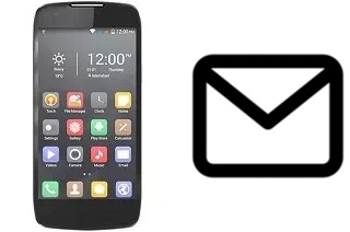 Configurer le courrier dans QMobile Linq X70