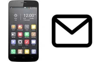 Configurer le courrier dans QMobile Linq X100