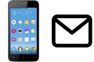 Configurer le courrier dans QMobile Noir X350