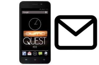 Configurer le courrier dans Qumo QUEST 455