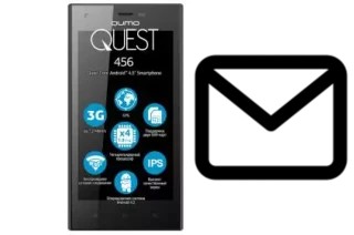 Configurer le courrier dans Qumo Quest 456