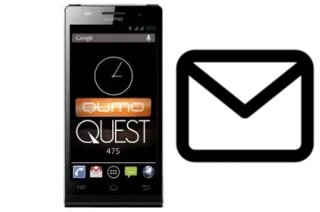 Configurer le courrier dans Qumo QUEST 475