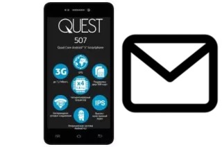 Configurer le courrier dans Qumo Quest 507