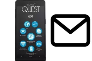 Configurer le courrier dans Qumo Quest 601