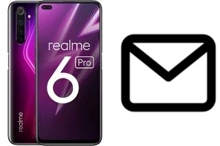 Configurer le courrier dans Realme 6 Pro