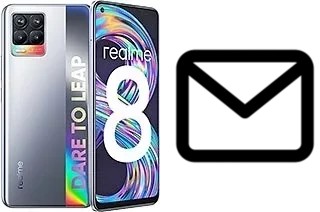 Configurer le courrier dans Realme 8