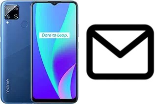 Configurer le courrier dans Realme C15